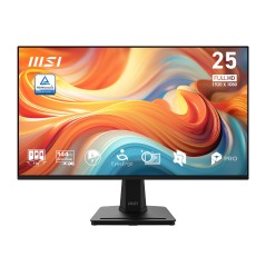 MSI PRO MP251 E14L 25" IPS 1920x1080 Full HD Monitor - Stunning Clarity & 144Hz Refresh Rate for Ultimate Performance!